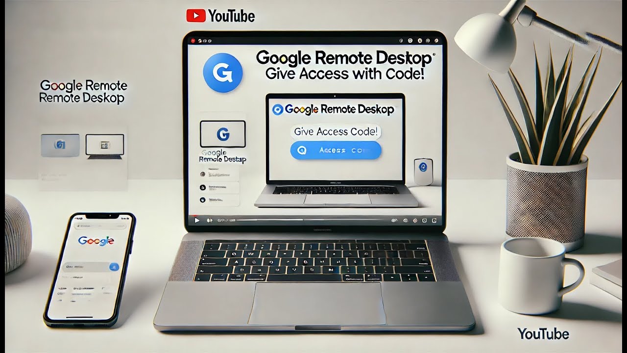 Google Remote Desktop | Give Access with Generate Code | Google RDP এর ...
