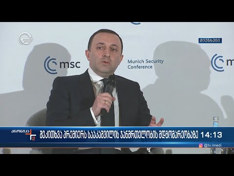 შეკითხვა პრემიერს სააკაშვილის ჯანმრთელობის მდგომარეობაზე