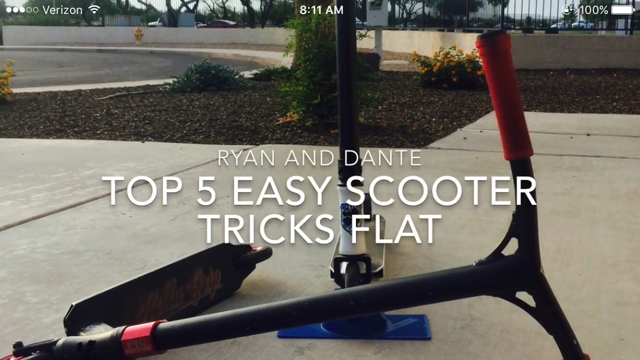 TOP 5 EASY SCOOTER TRICKS - YouTube