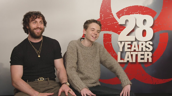 28 Years Later: Aaron Taylor-Johnson Talks Fatherhood