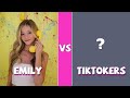 Emily Dobson Vs TikTokers (TikTok Dance Battle 2021)