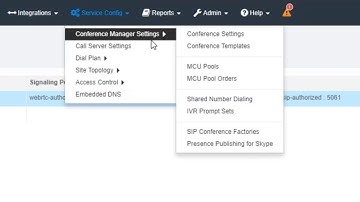Orientation on Modifying RealConnect Conference Settings