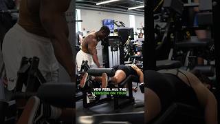 Lying Leg Curl Tutorial: How to target your hamstrings and Avoiding lower Back Pain! #fitnesstips