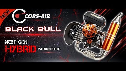 Check Out The BLACK BULL Paramotor By Cors-Air!