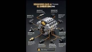 Sensores que activan check engine