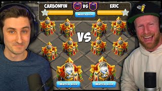 1st OFFICIAL Max Town Hall 16 WAR - CarbonFin vs Eric