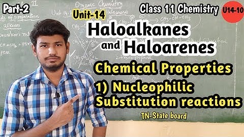 2.Ambident Nucleophiles |Haloalkane and Haloarenes |Chemistry 11 |Unit-14 |SaravananTK |Ed Chemistry