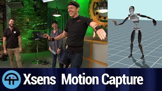 Xsens 3D Motion Capture System with Inertial Sensors