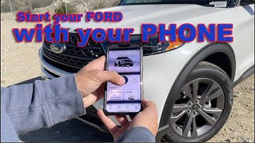 Remote Start Your Ford With Your PHONE  Ford Pass Connect Tutorial