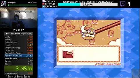 GB - Tetris Attack - VS Mode Speedrun (Super Hard) - 6:40