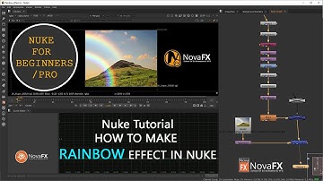 NOVAFX.IN presents Nuke Tutorial - HOW TO MAKE RAINBOW EFFECT IN NUKE