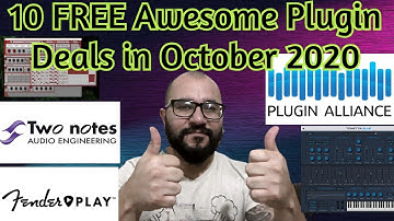 10 FREE Awesome PLUGIN DEALS in October 2020 Week #1 - DON
