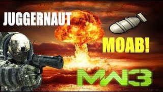 CRAZY Modern Warfare 3 Juggernaut MOAB!