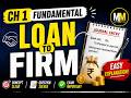 Accounts Ch 1: Loan to Firm by Partner (Step-by-Step Questions Solved)