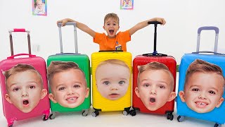 baby chris wants to travel funny videos for children