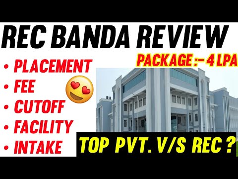 Rajkiya Engineering College Banda Review | Placement | Fee Structure | Rec Banda Cutoff