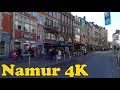 Namur belgium walking tour 4k capital of wallonia