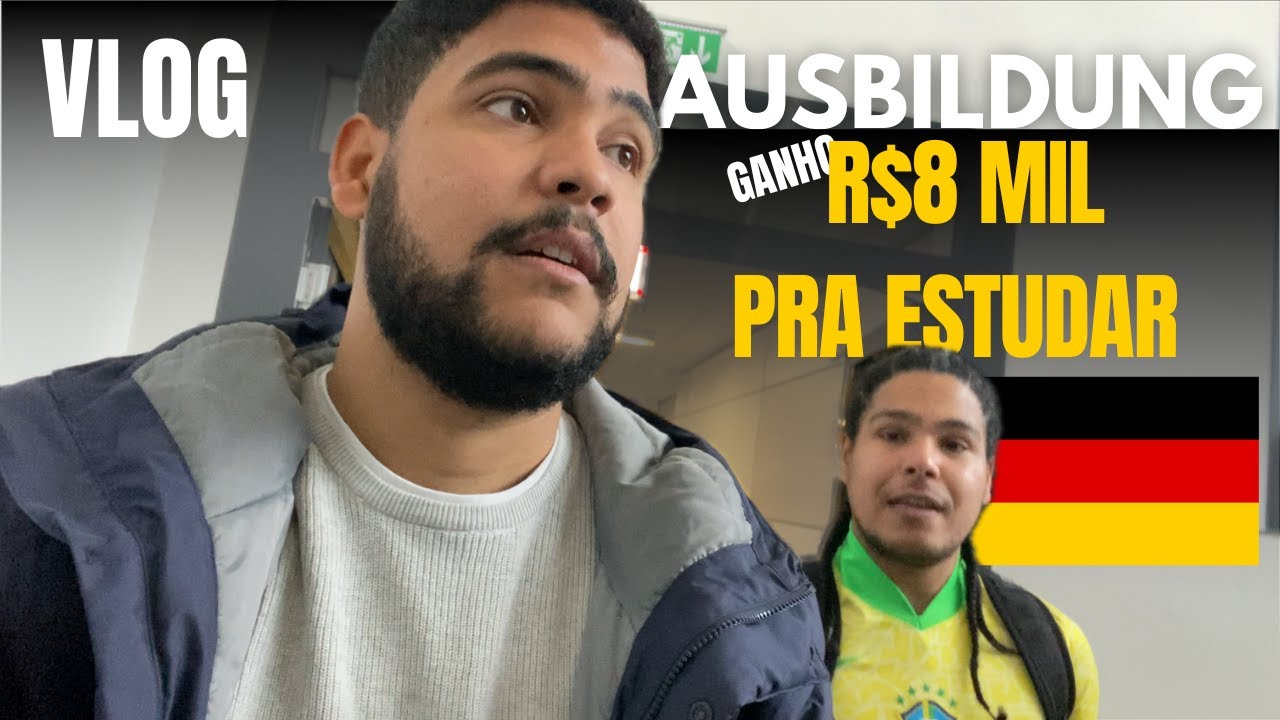 Ausbildung na Alemanha. GANHE PRA ESTUDAR !!