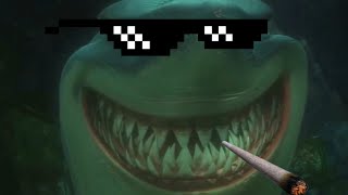 MLG Finding Nemo | Sharks - Fish Are Food, Not Friends | Bruce Smokes weed | Finding Akhmed