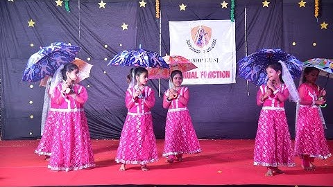 Rain dance performance - RHTDM rain theme - Ghanan Ghanan - Barso re dance cover - at Pushp kunj