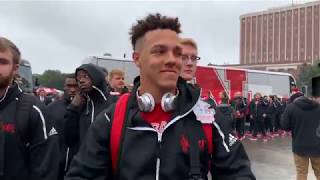 Nebraska Football: Huskers Arrive for Unity Walk Before Purdue Game