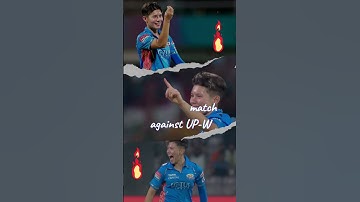 Breaking news: First Hat trick of WPL - ISSY WONG. WPL 2023. #shorts #miwvsupw