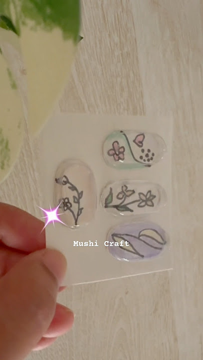 Easiest Stickies at home #artandcraft