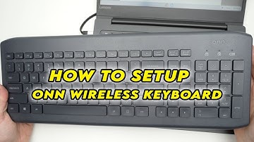 How to Setup Your Onn Wireless Keyboard (PC, Mac, Chromebook etc.)