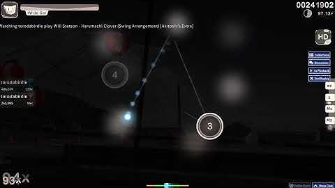 6 digit goes god mode for 11 seconds on harumachi clover