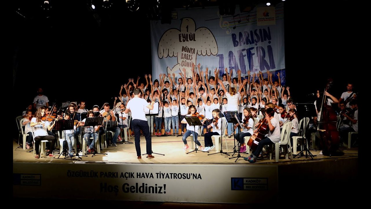 1 Eylül Dünya Barış Günü Çocuk Sanat Merkezi Konseri - YouTube