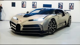 FIRST $8Million Bugatti Centodieci in the UK! 1,578bhp Driving, start up & Engine Sound - Joe Macari
