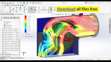 Learn Step by Step How to do Flow Simulation in SolidWorks on Cross Flow Turbine