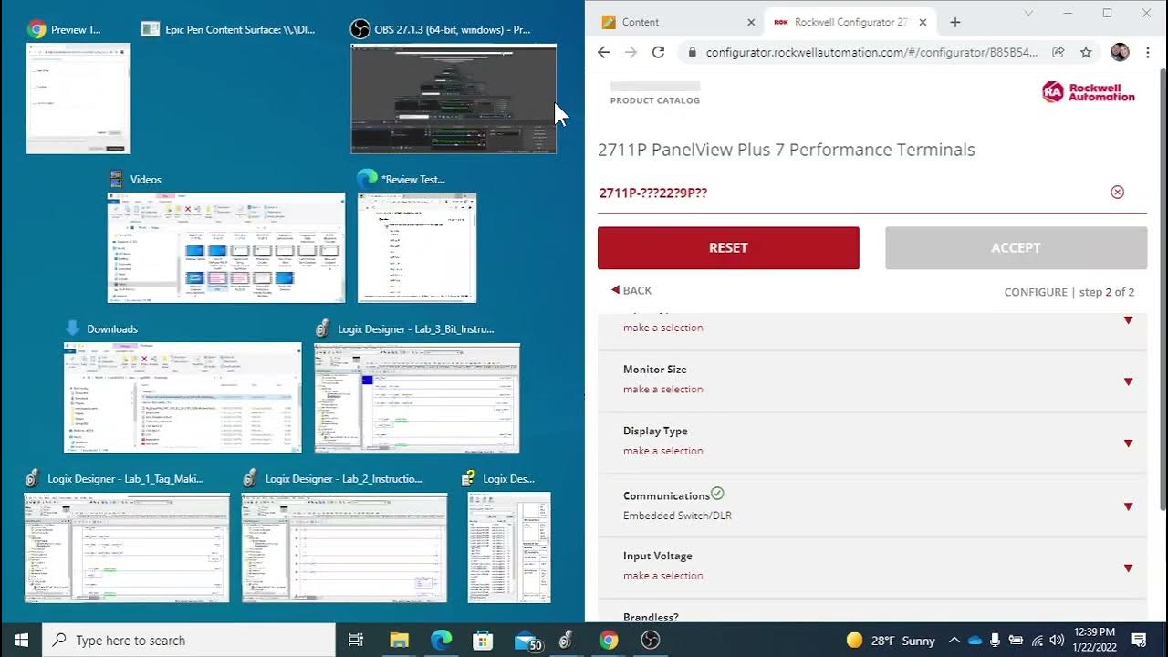 How to Use Rockwell Automations Product Configurator to configure HMI's