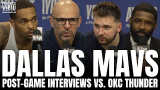 Luka Doncic, Kyrie Irving, PJ Washington &amp; Jason Kidd React to Dallas Mavs 2-1 Lead vs. OKC Thunder