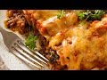 Spinach Beef Cannelloni Manicotti