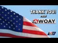 Happy Veterans Day from all of us here at WOAY