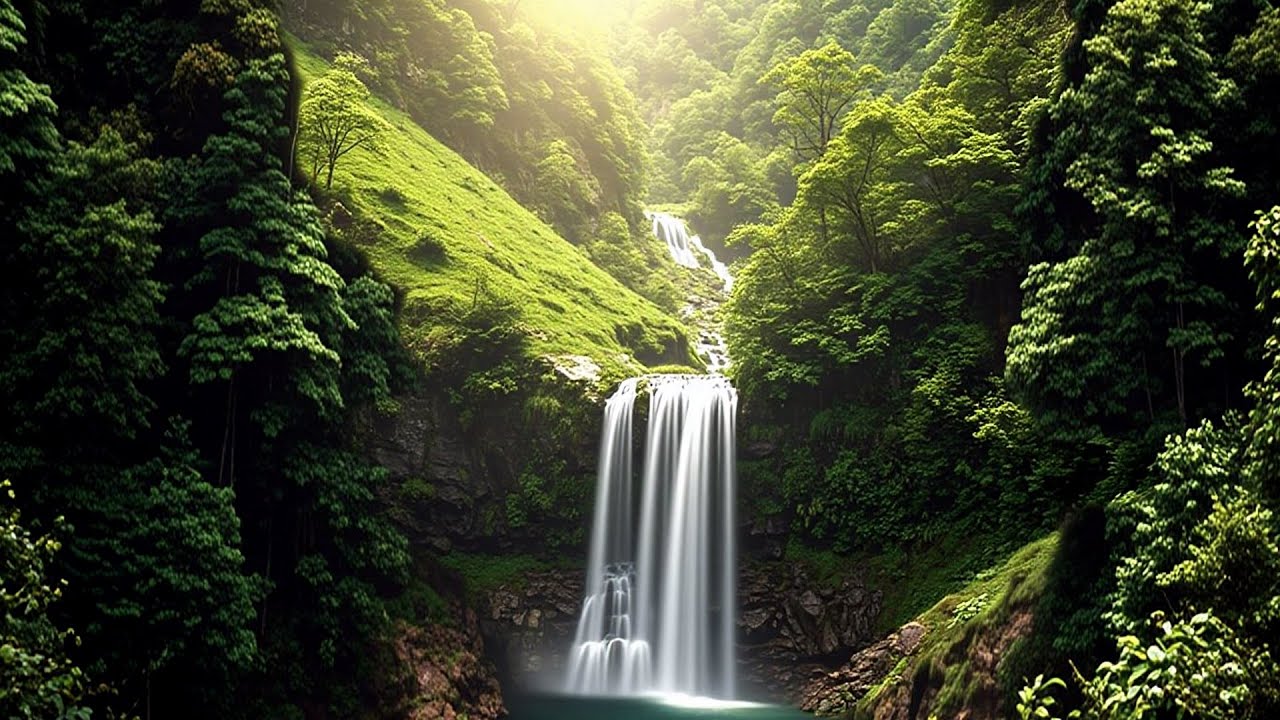 PIANO ET DOUX COURANT D'EAU 🌿 LA MUSIQUE APAISE ET RÉDUIT L'ANXIÉTÉ 🎹💧
