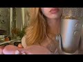 Ref:KqMuEBThL0M Asmr my favourite triggers (whispering,tapping,hand movements, etc.)
