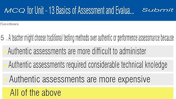 Swayam mcq test week 13 course 502 NIOS D.EL.ED