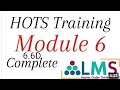 HOTS treaning Complete Module 6.6D Solutions #viral #search #HOLTS #module 