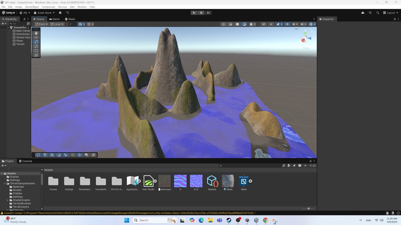 Water Wave shader graph in Unity v.6 - YouTube
