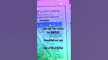 #aiapget2023 Test series #shorts #short #aiapgetmotivation #bams