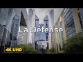 Paris La Défense - Walking Tour [4K]