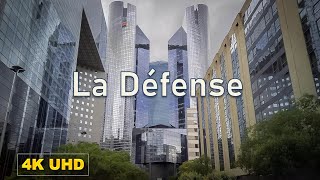 Paris La Défense - Walking Tour [4K]