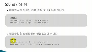 메소드 오버로딩