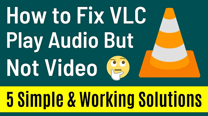 Fix VLC Not Playing Video only Audio When Play 4K or MKV File | 5 Best Solutions [ Easily ]