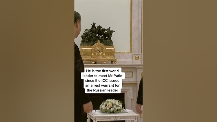 Chinese leader Xi Jinping meets Russia's Vladimir Putin in Moscow