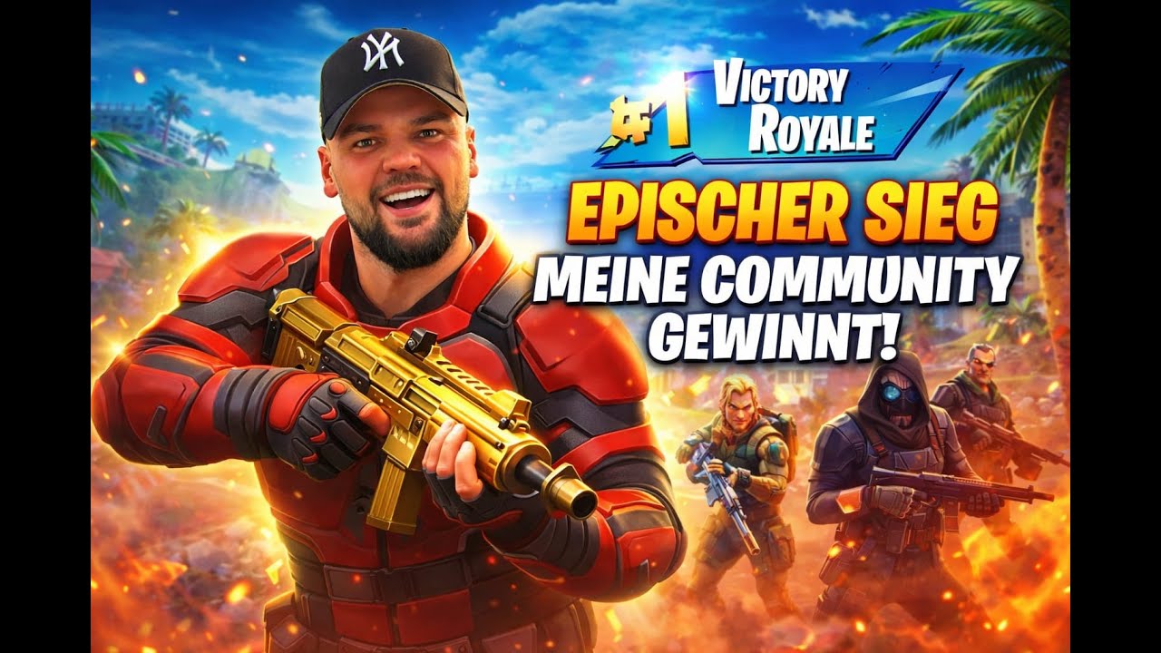 Er rechnet nicht damit… 💥 Epischer Sieg mit der Community | Fortnite