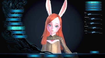 TERA Elin Character Creation Menu