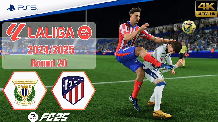 FC 25 - CD Leganes vs. Atletico Madrid | La Liga 24/25 | Full Match | PS5™[4K]